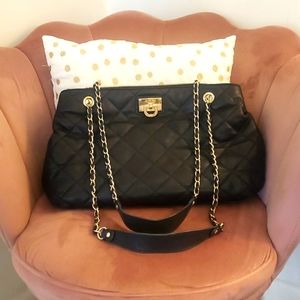 DKNY Quilted Black Bag